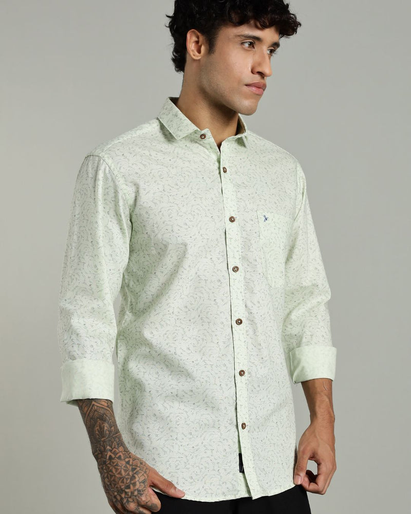 Mint Leaf Print -Full-Stain Proof