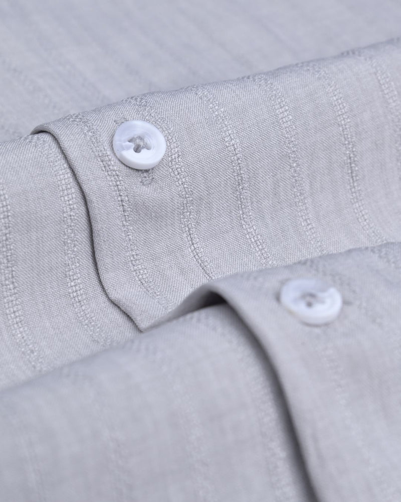 Smoke Grey Dotted Lines - Full - Airlite Shirt