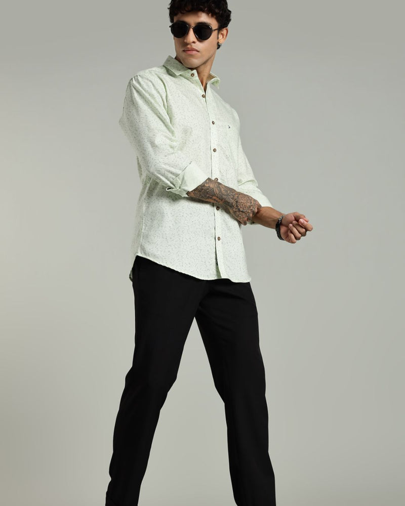 Mint Leaf Print -Full-Stain Proof