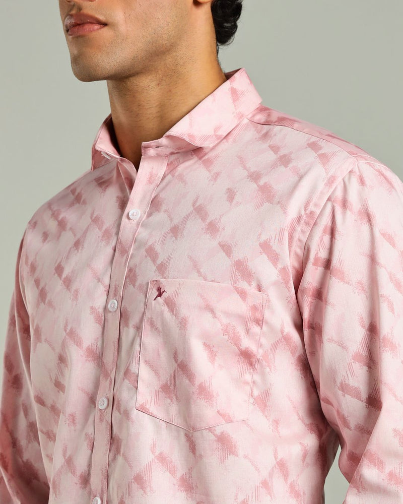 Pink Splash Print -Full-Stain Proof