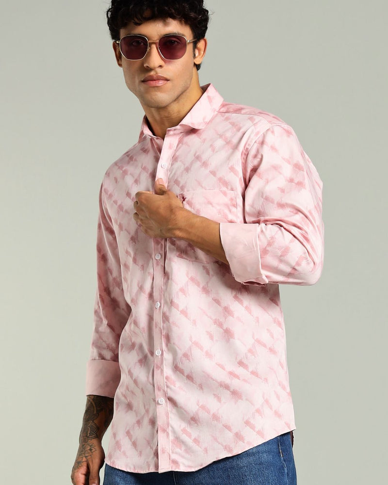 Pink Splash Print -Full-Stain Proof