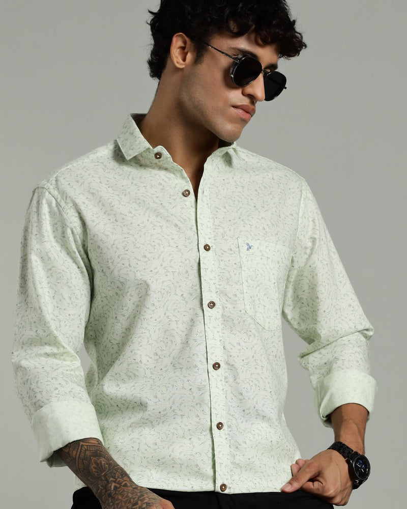 Mint Leaf Print -Full-Stain Proof