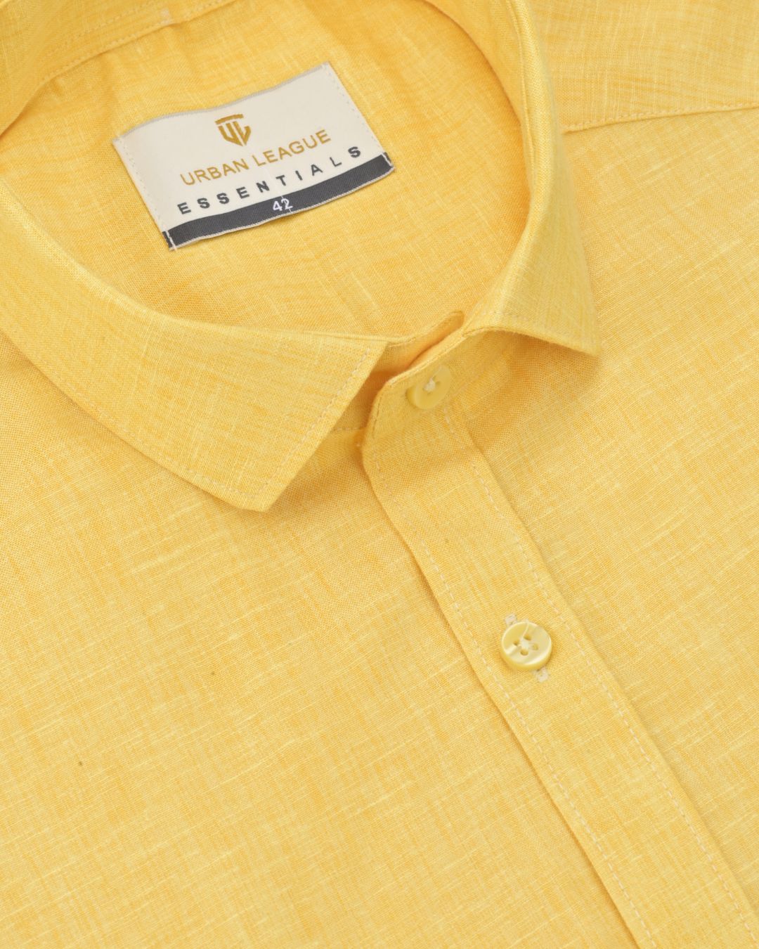 Crisp Yellow - Full Sleeve - Premium Linen