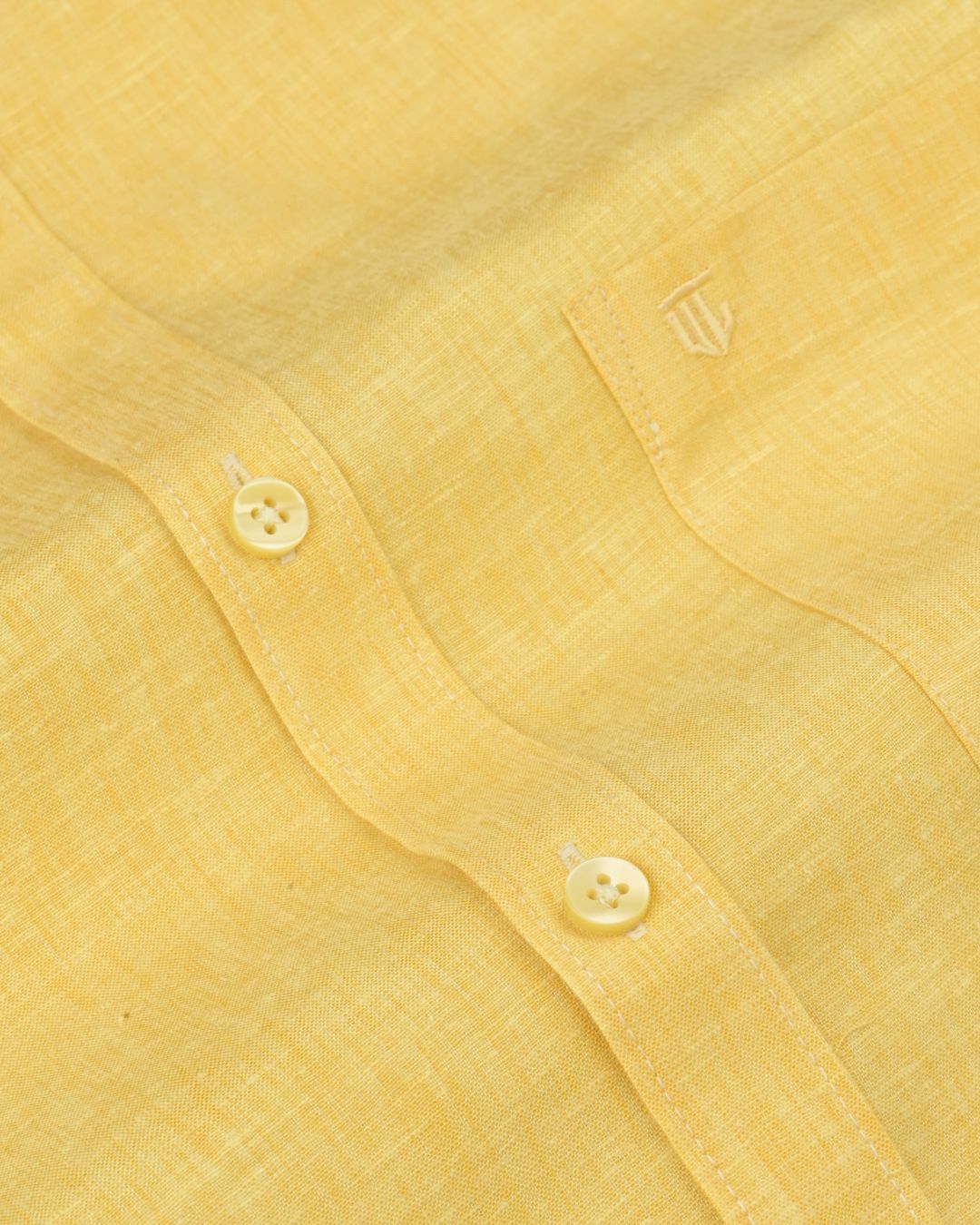 Crisp Yellow - Full Sleeve - Premium Linen