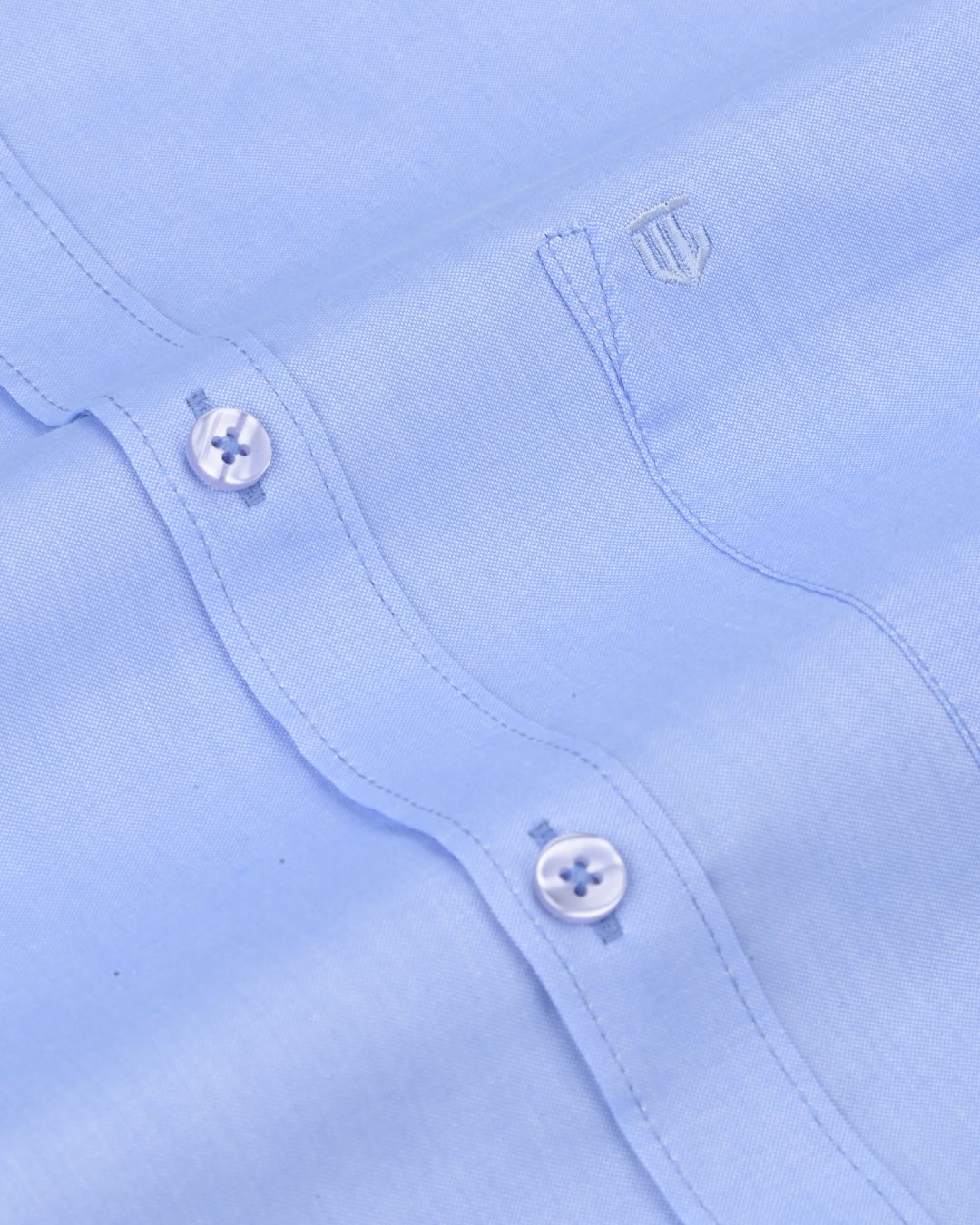 Sky Blue - Full Sleeve - Oxford Linen