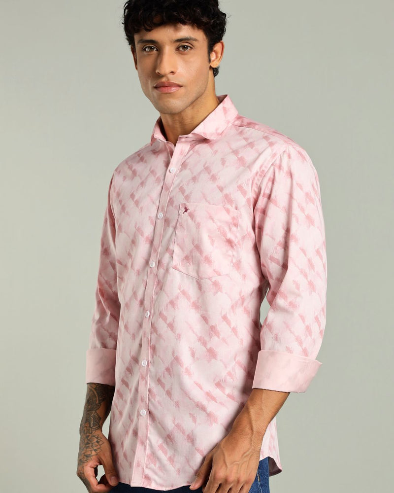 Pink Splash Print -Full-Stain Proof