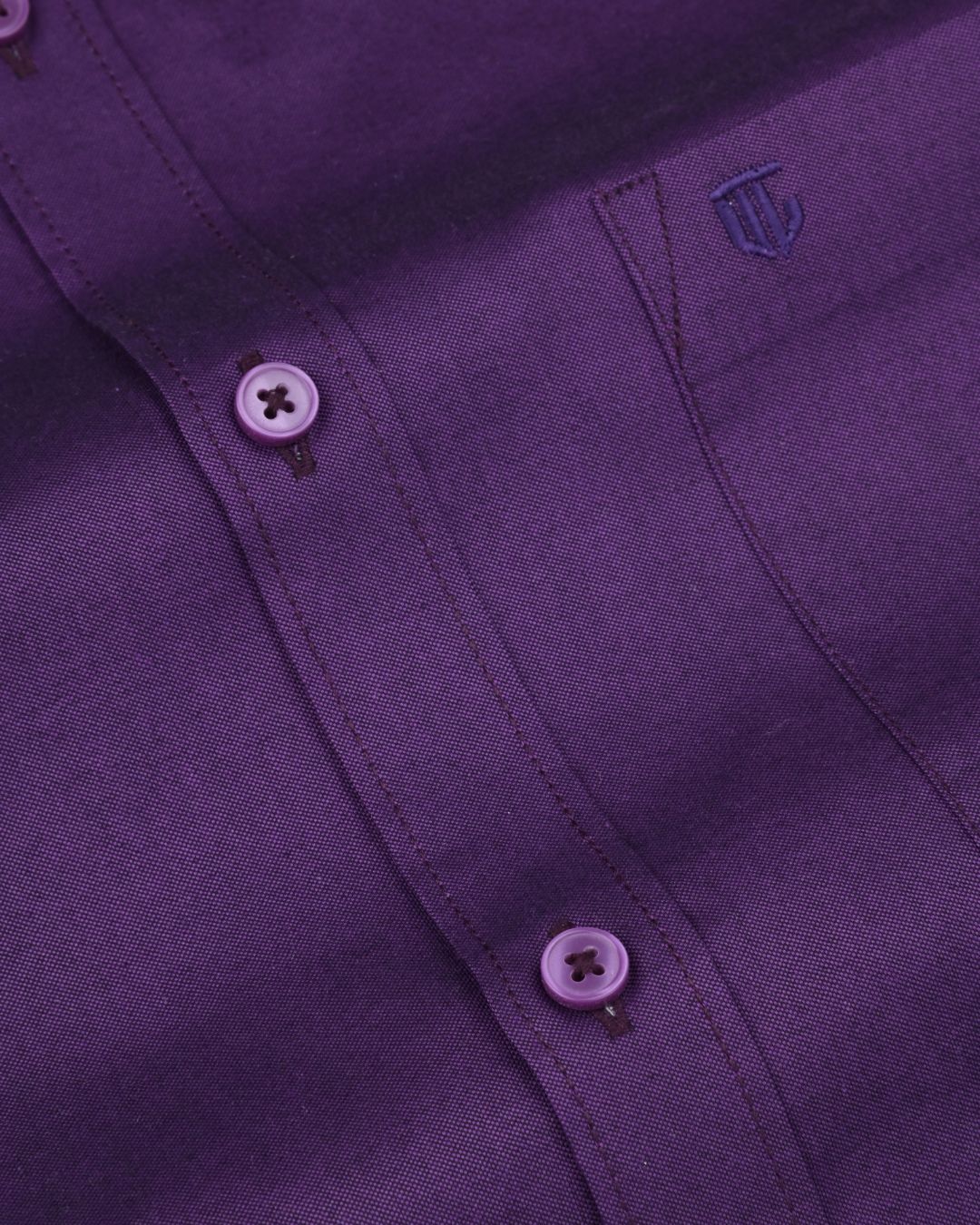 Dark Wine - Full Sleeve - Oxford Linen