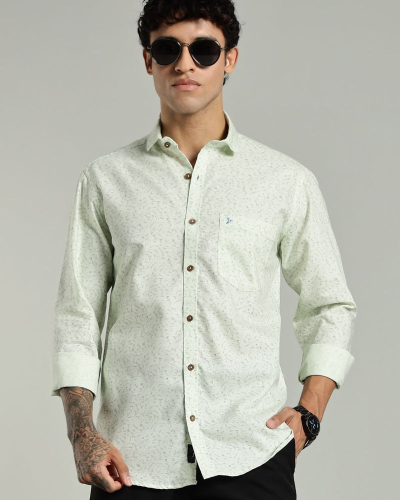 Mint Leaf Print -Full-Stain Proof