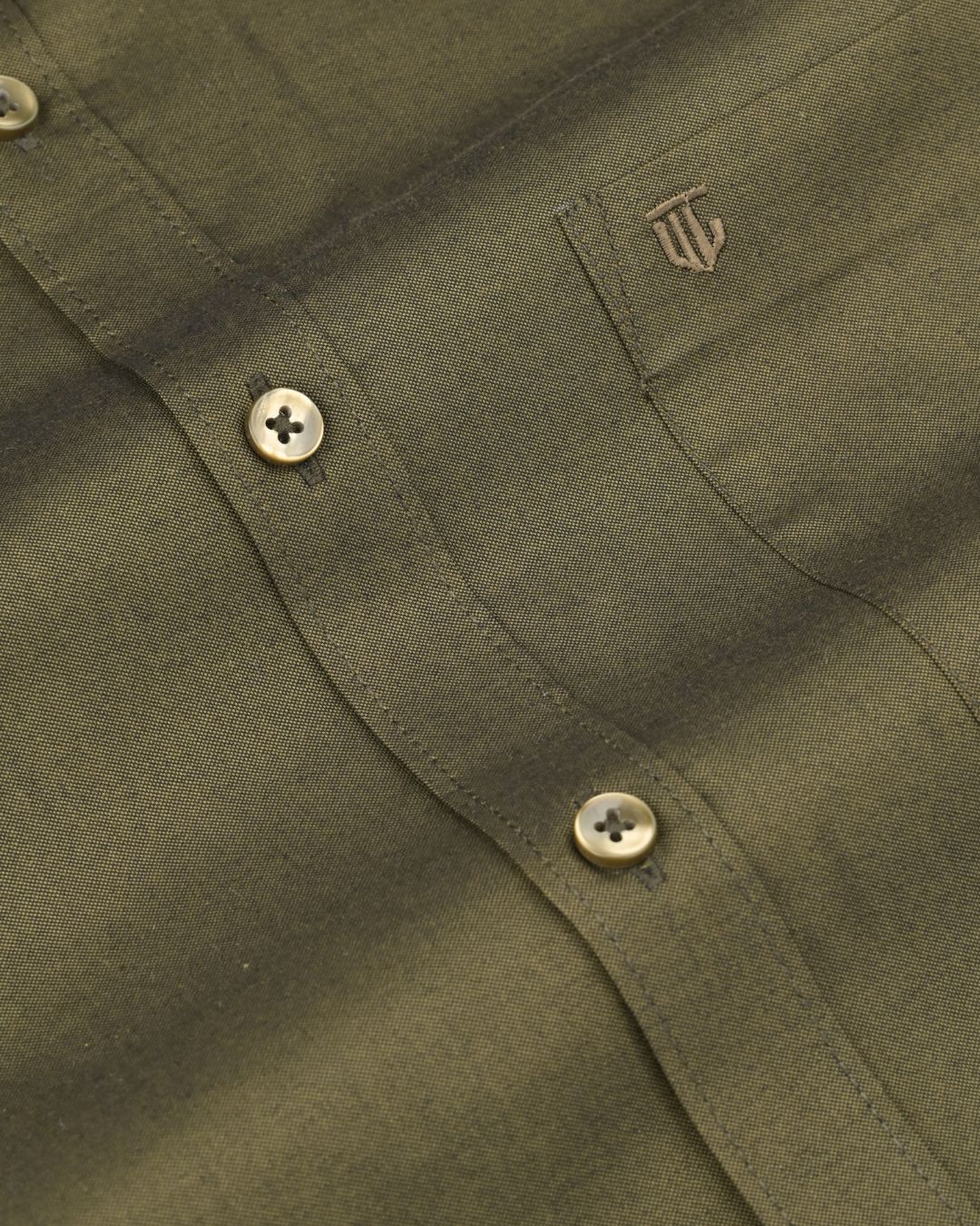 Forest Green - Full Sleeve - Oxford Linen