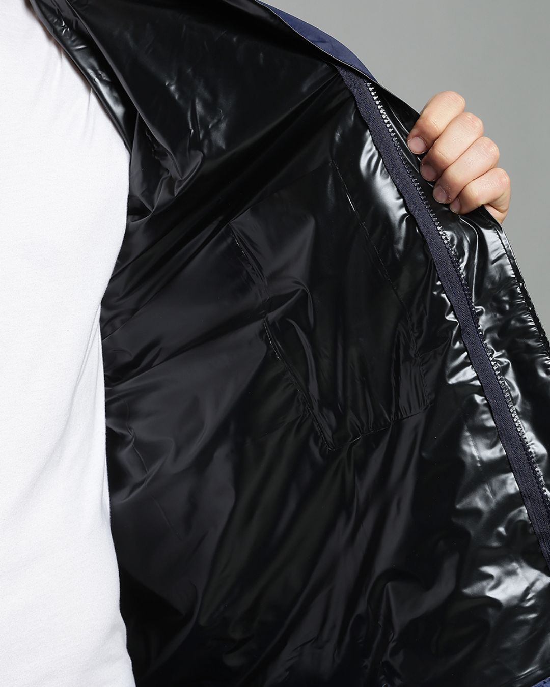 Navy Rain Jacket with Pant