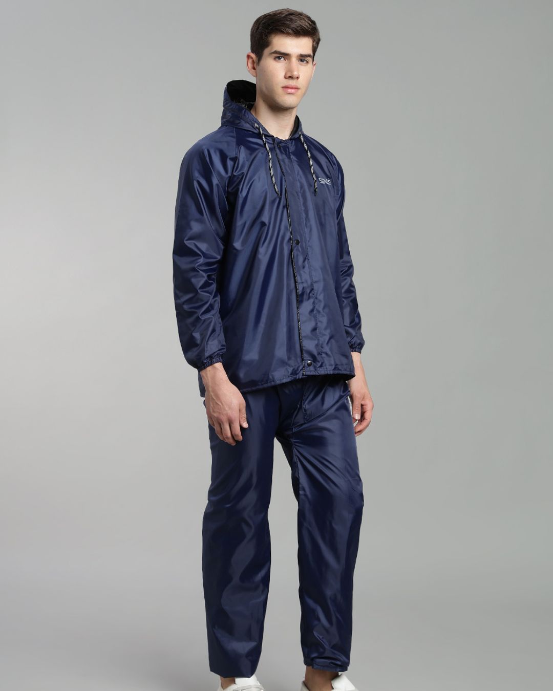Navy Rain Jacket with Pant