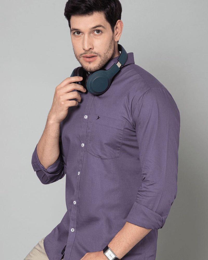 Violet Cotton Linen -Full-Stain Proof