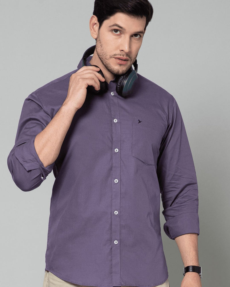 Violet Cotton Linen -Full-Stain Proof