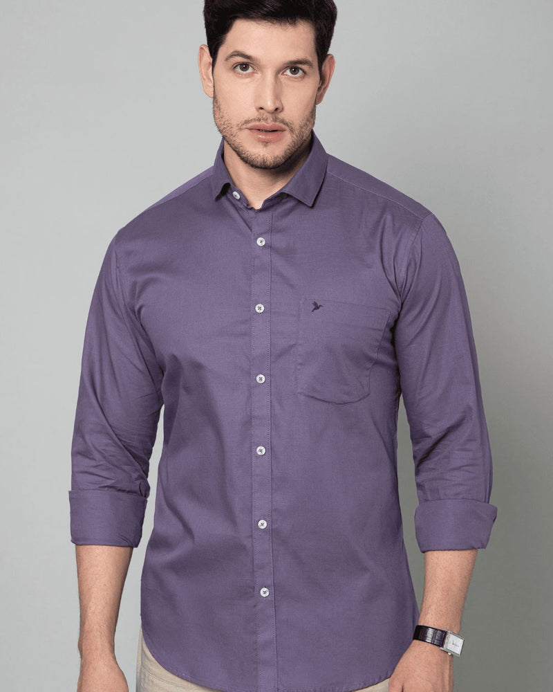 Violet Cotton Linen -Full-Stain Proof