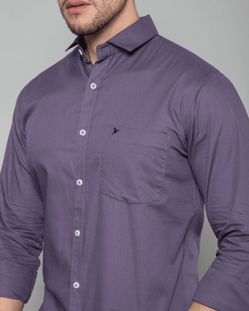 Violet Cotton Linen -Full-Stain Proof