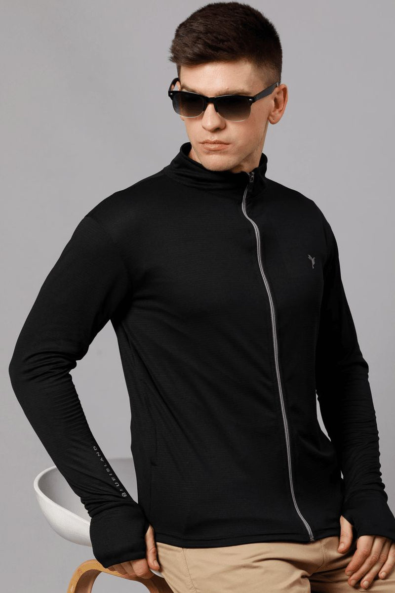 Jet Black - Sunblock Jacket