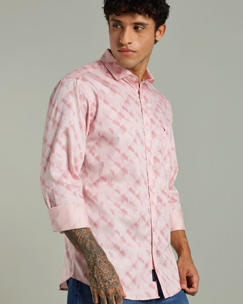 Pink Splash Print -Full-Stain Proof