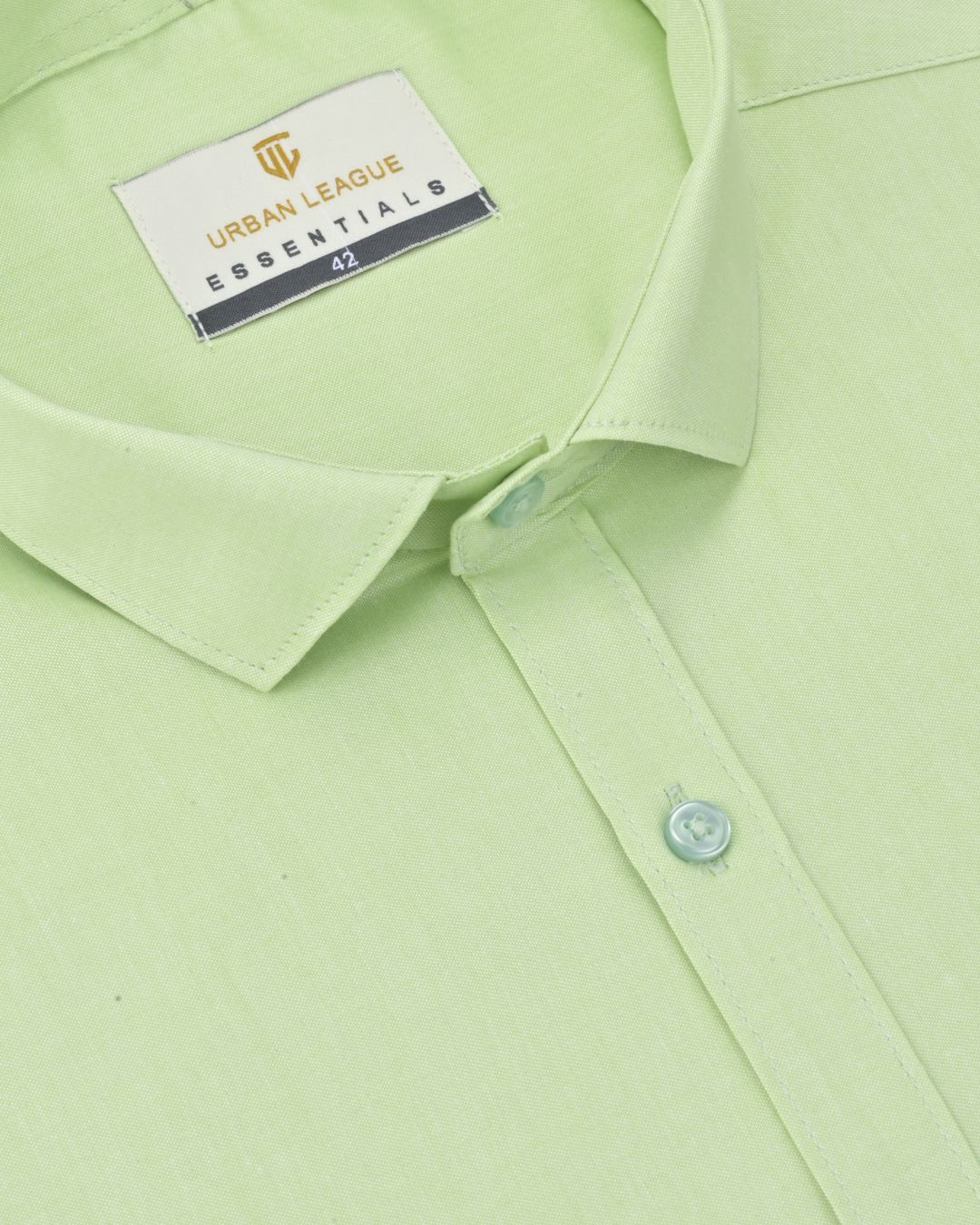 Pistah Green - Full Sleeve - Oxford Linen