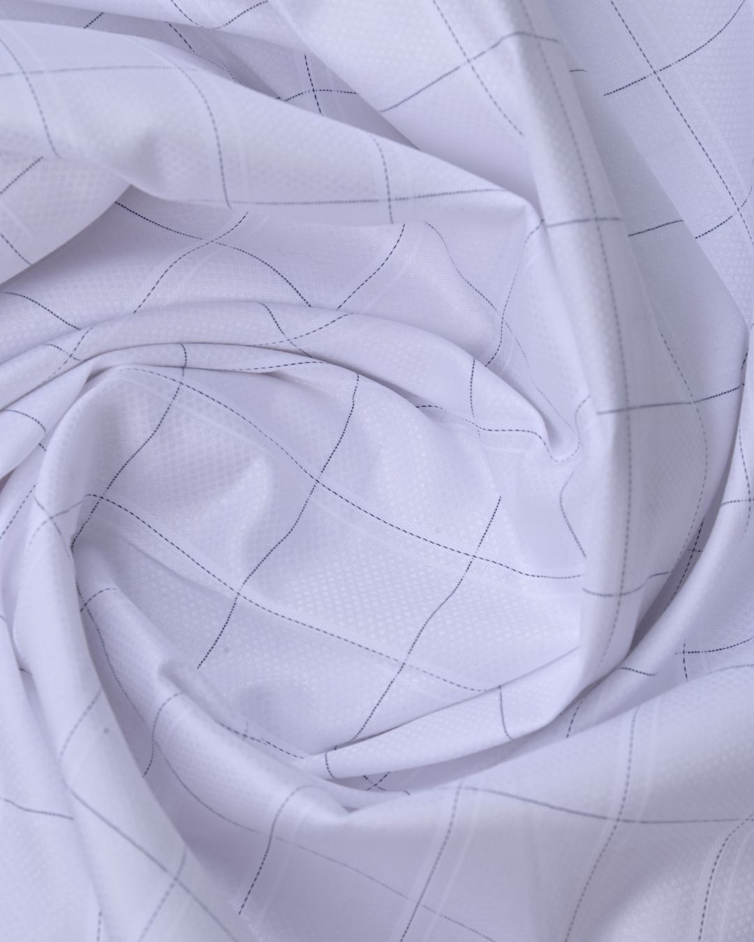 White Line Checks - Full Sleeve - Formal Linen