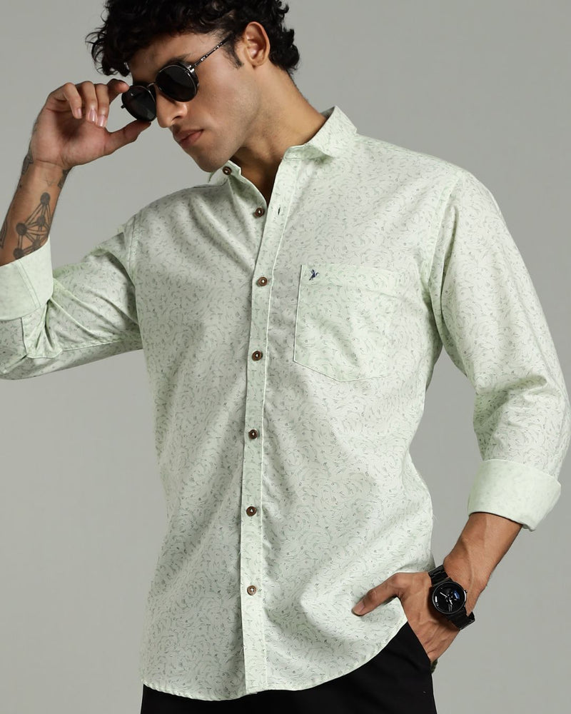 Mint Leaf Print -Full-Stain Proof