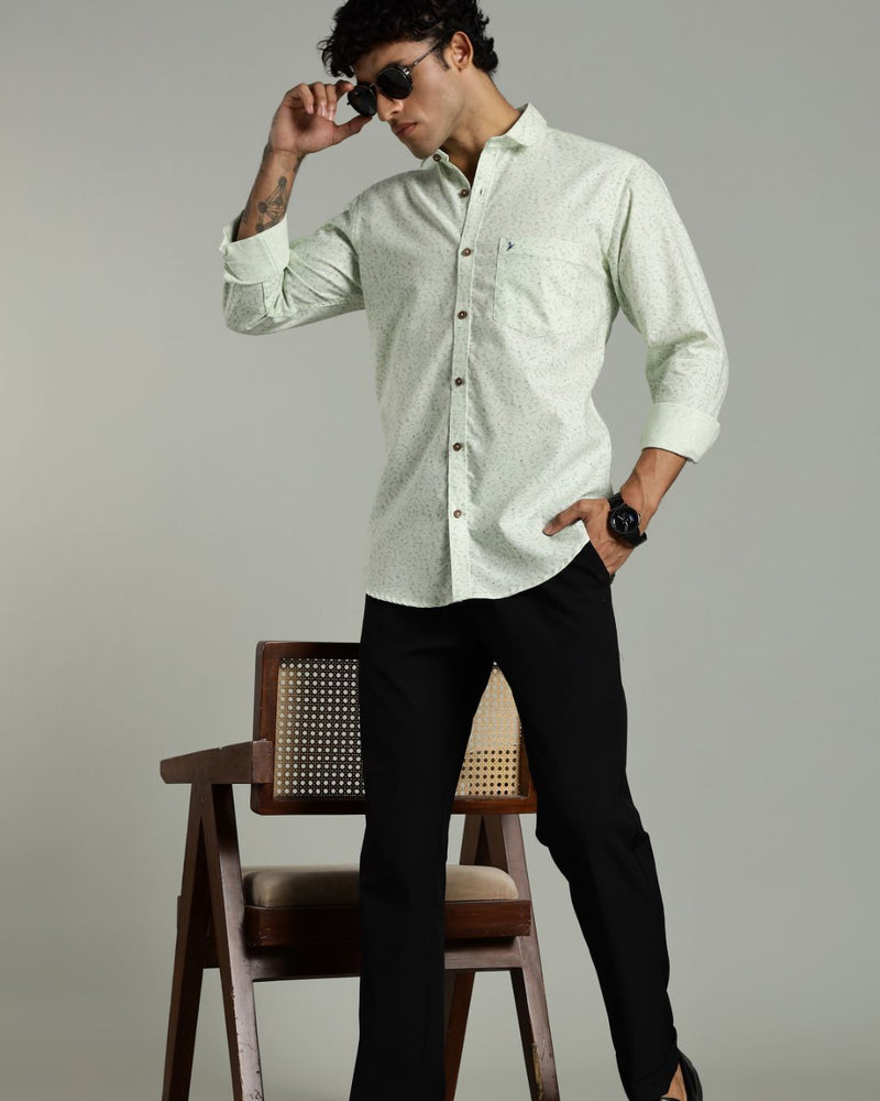 Mint Leaf Print -Full-Stain Proof