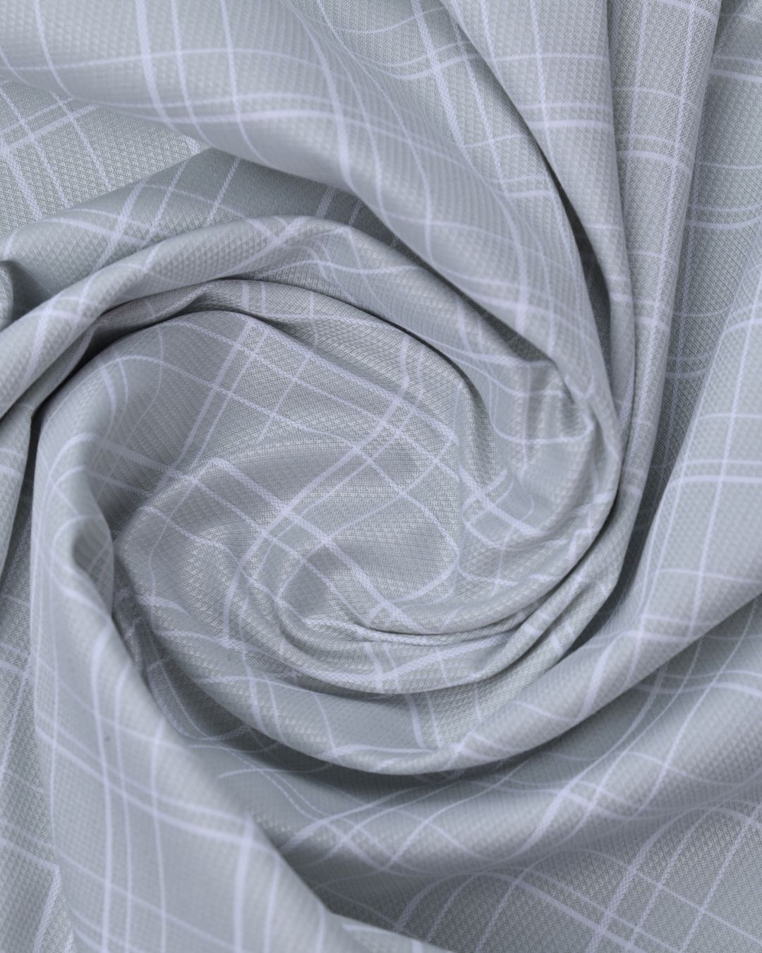 Lite Green Line Checks - Full Sleeve - Formal Linen