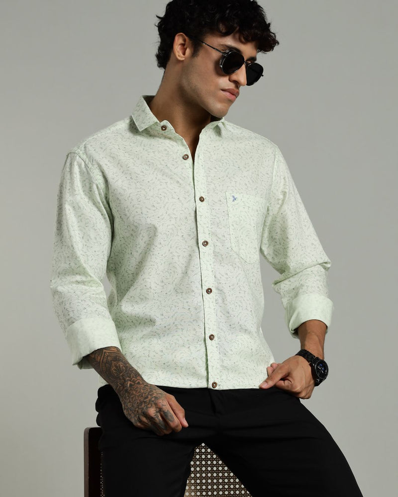 Mint Leaf Print -Full-Stain Proof