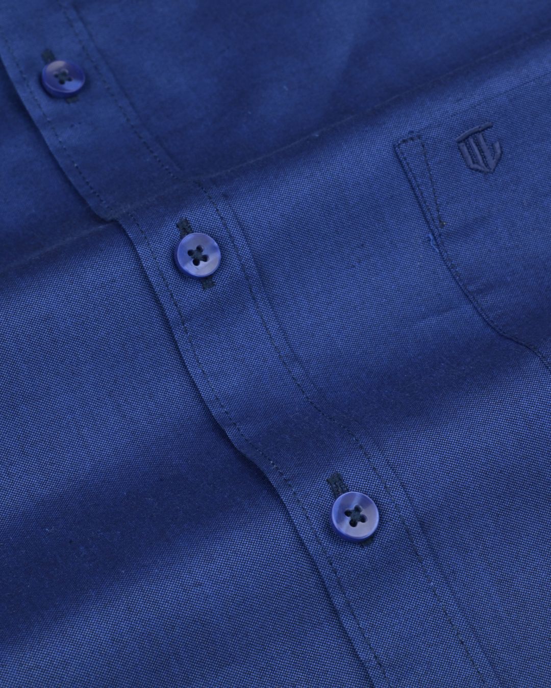 Sapphire Blue - Full Sleeve - Oxford Linen