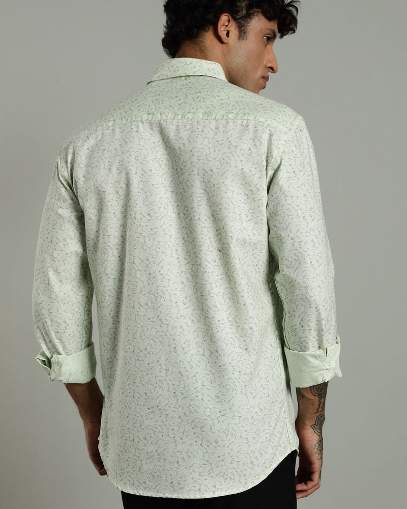 Mint Leaf Print -Full-Stain Proof