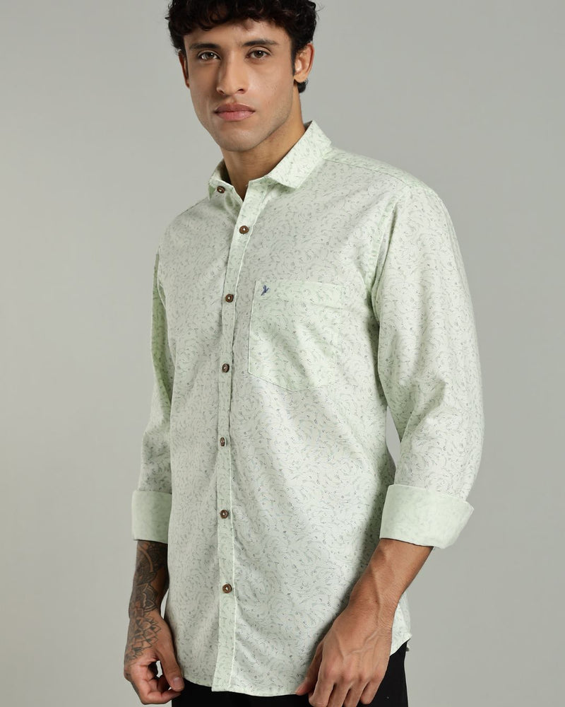 Mint Leaf Print -Full-Stain Proof