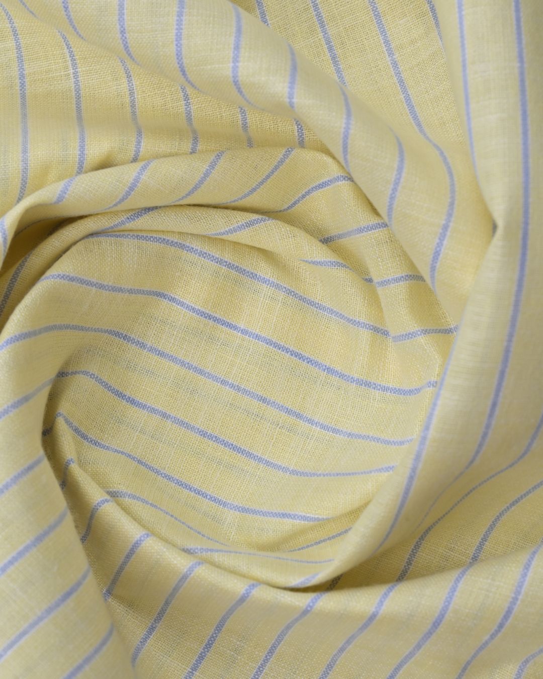 Bright Yellow Stripes - Full Sleeve - Formal Linen