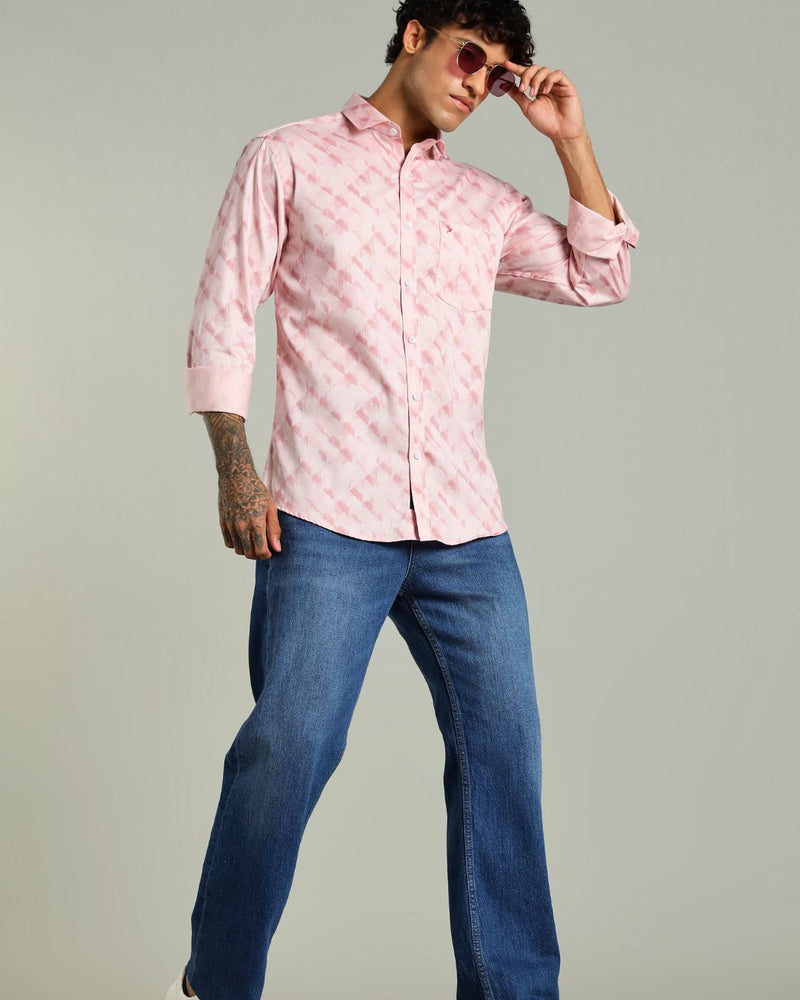 Pink Splash Print -Full-Stain Proof