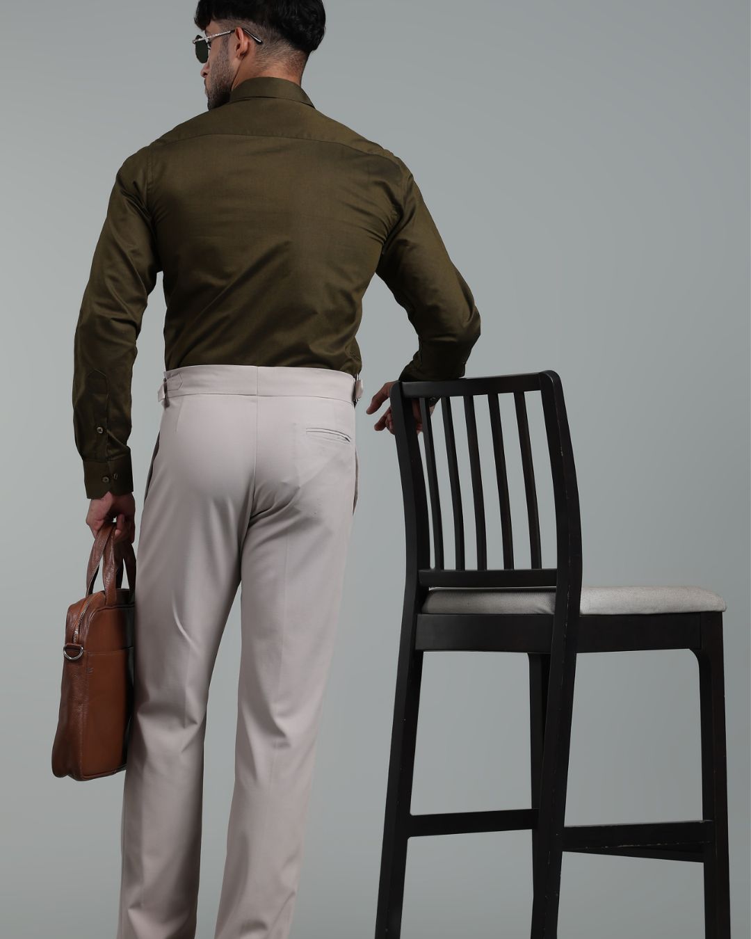 Forest Green - Full Sleeve - Oxford Linen