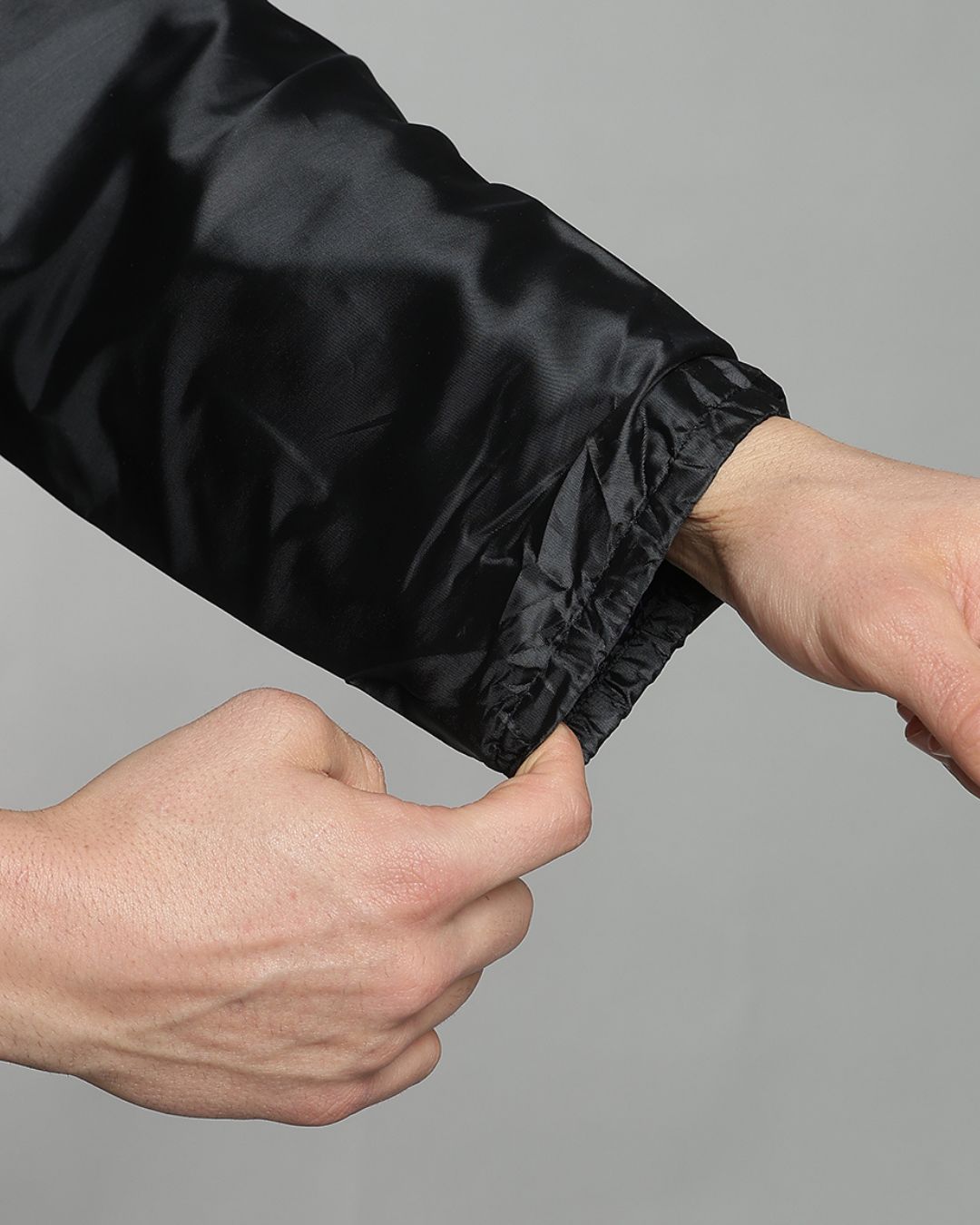 Black Rain Jacket with Pant