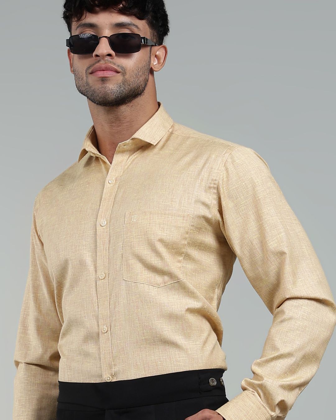 Sandy Beige - Full Sleeve - Premium Linen