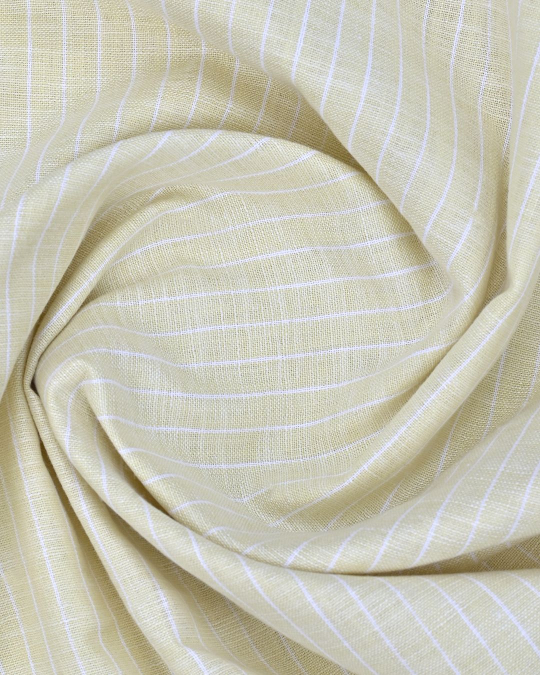 Olive Pastel Stripes - Full Sleeve - Bamboo Linen