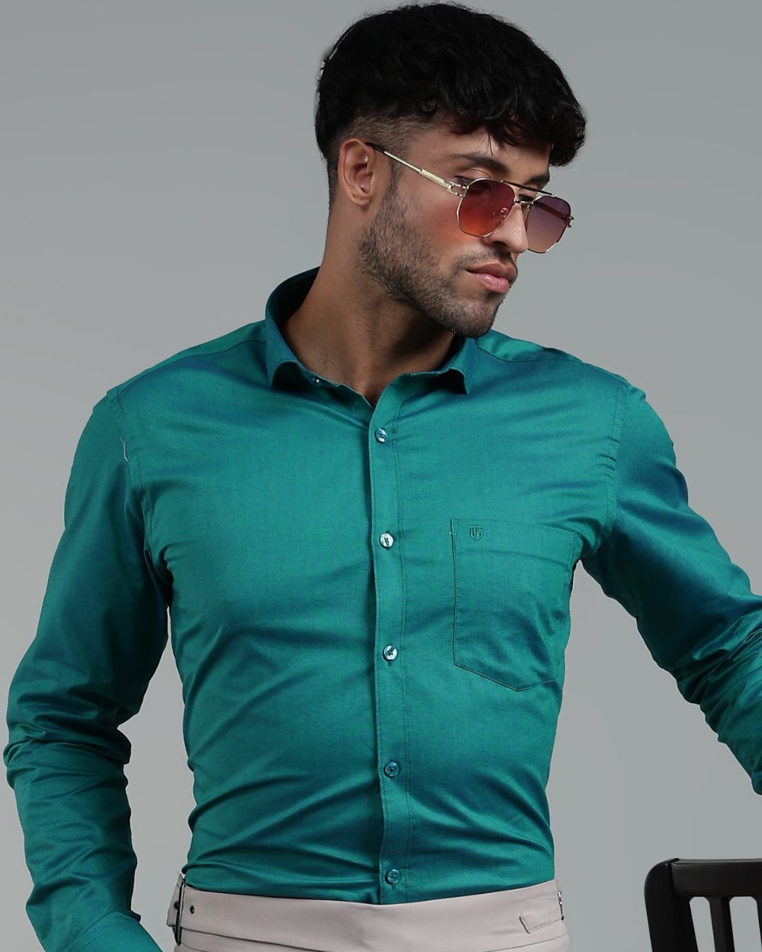 Rich Green - Full Sleeve - Premium Linen