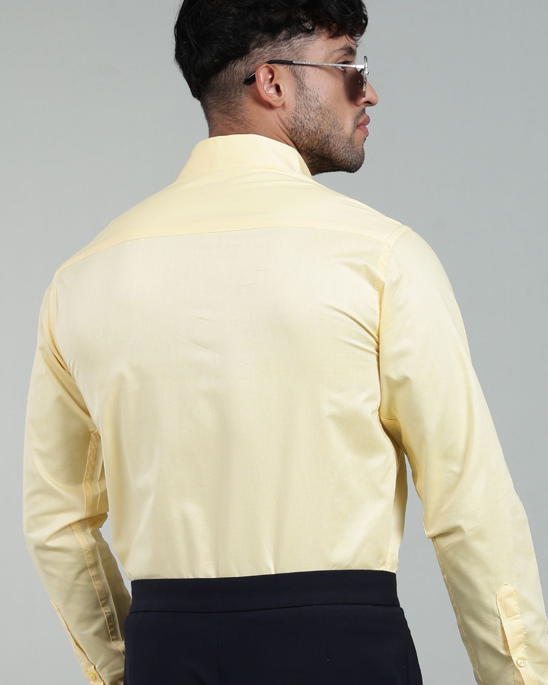 Bright Yellow - Full Sleeve - Oxford Linen