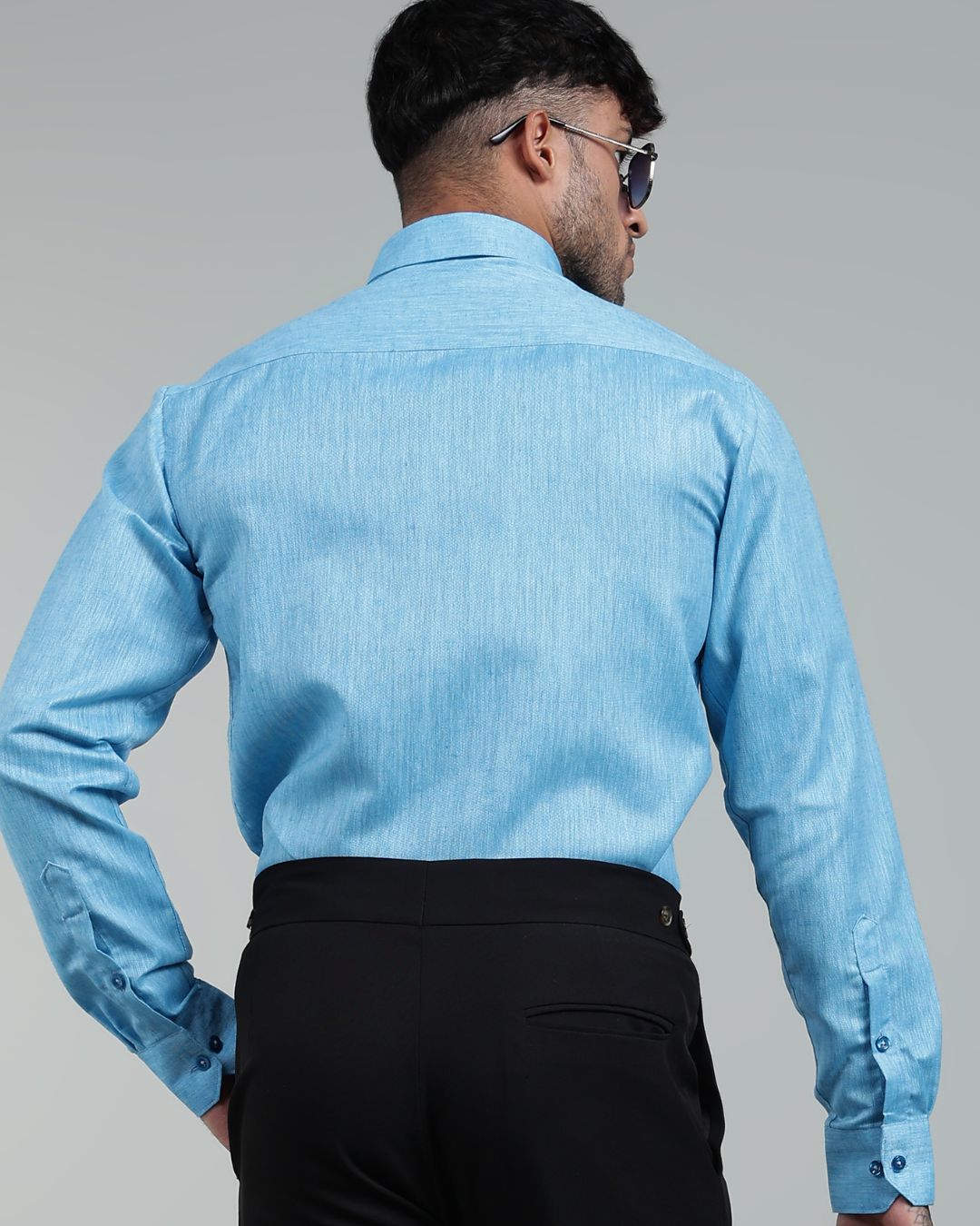 Ocean Blue - Full Sleeve - Premium Linen