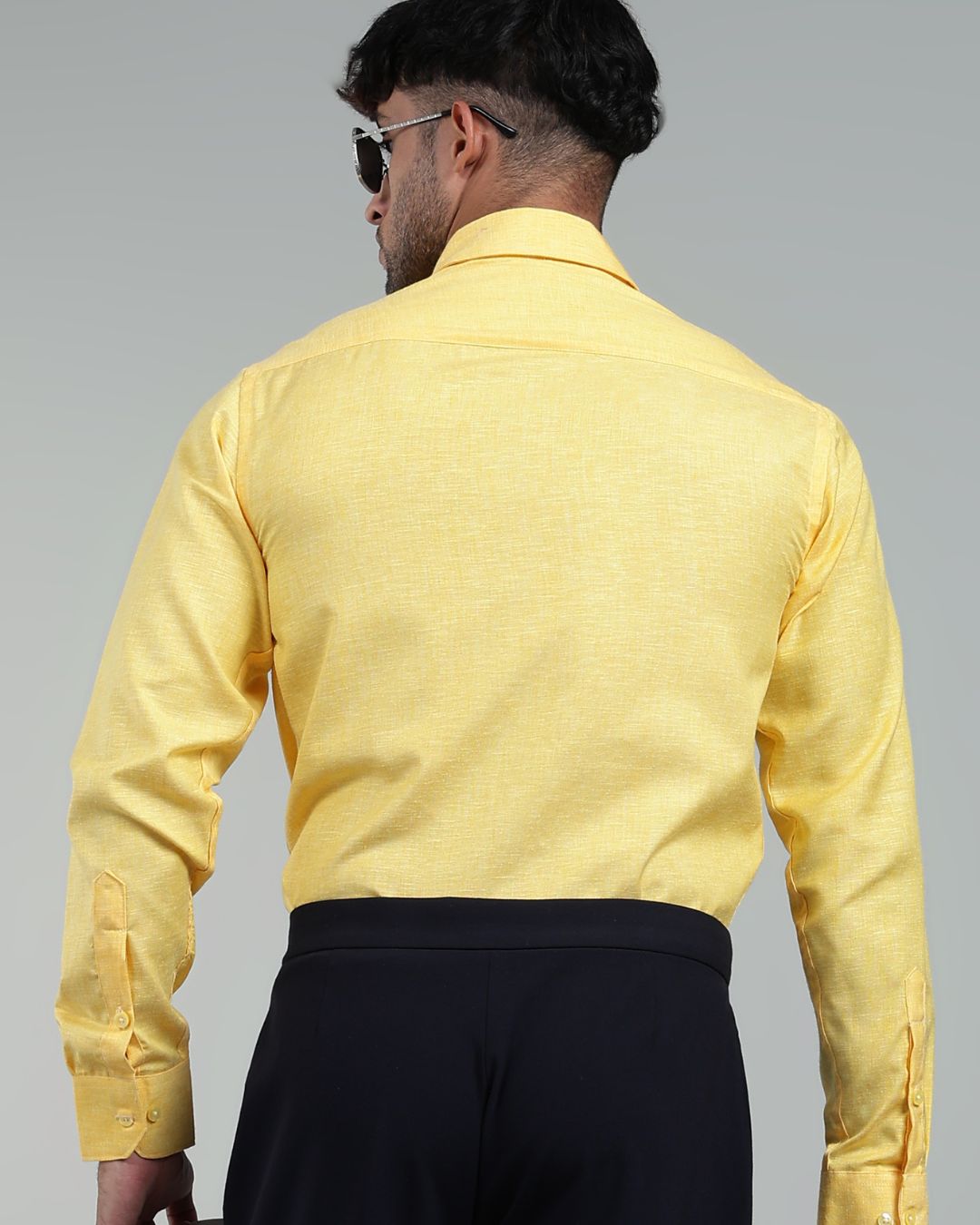 Crisp Yellow - Full Sleeve - Premium Linen
