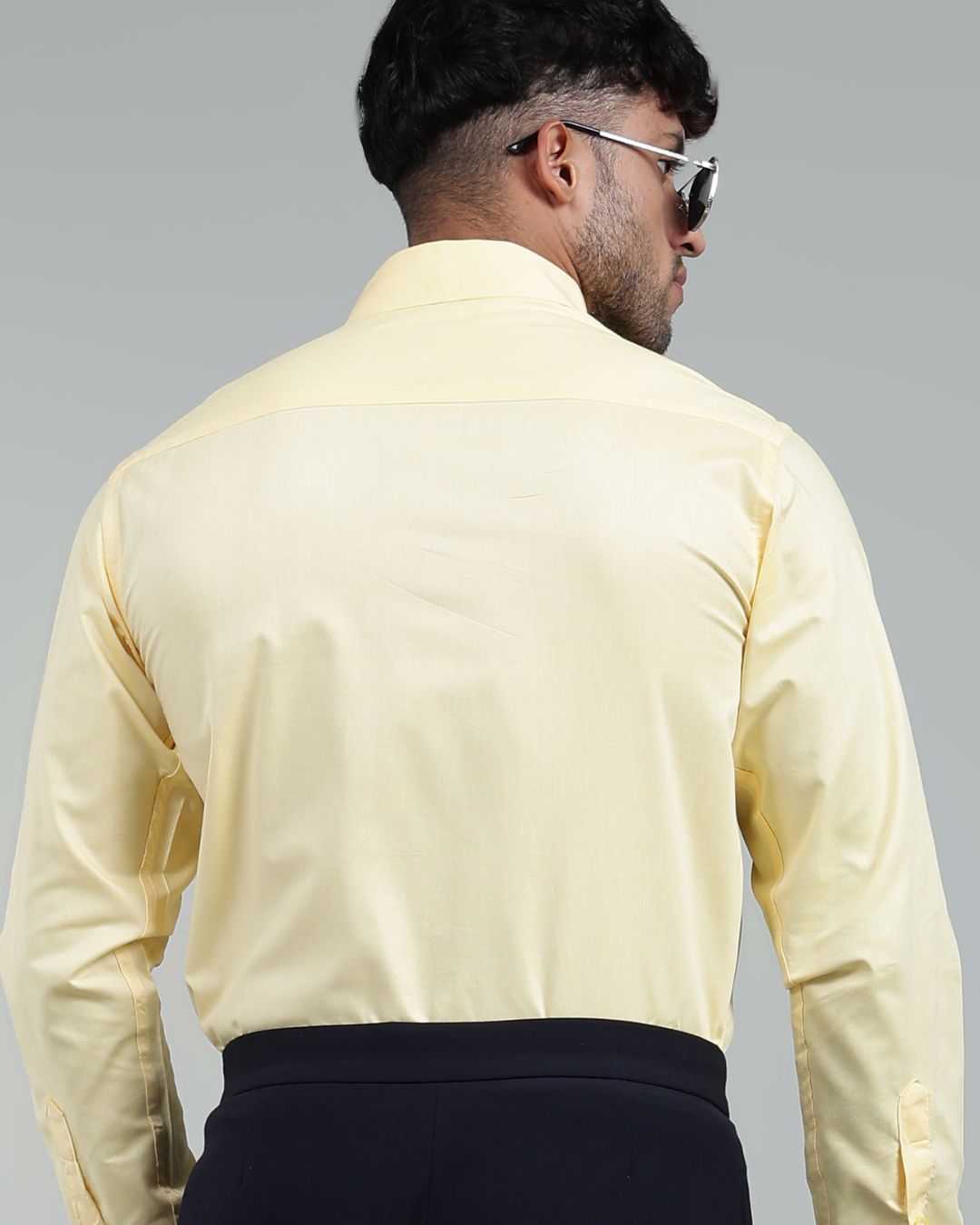 Bright Yellow - Full Sleeve - Oxford Linen