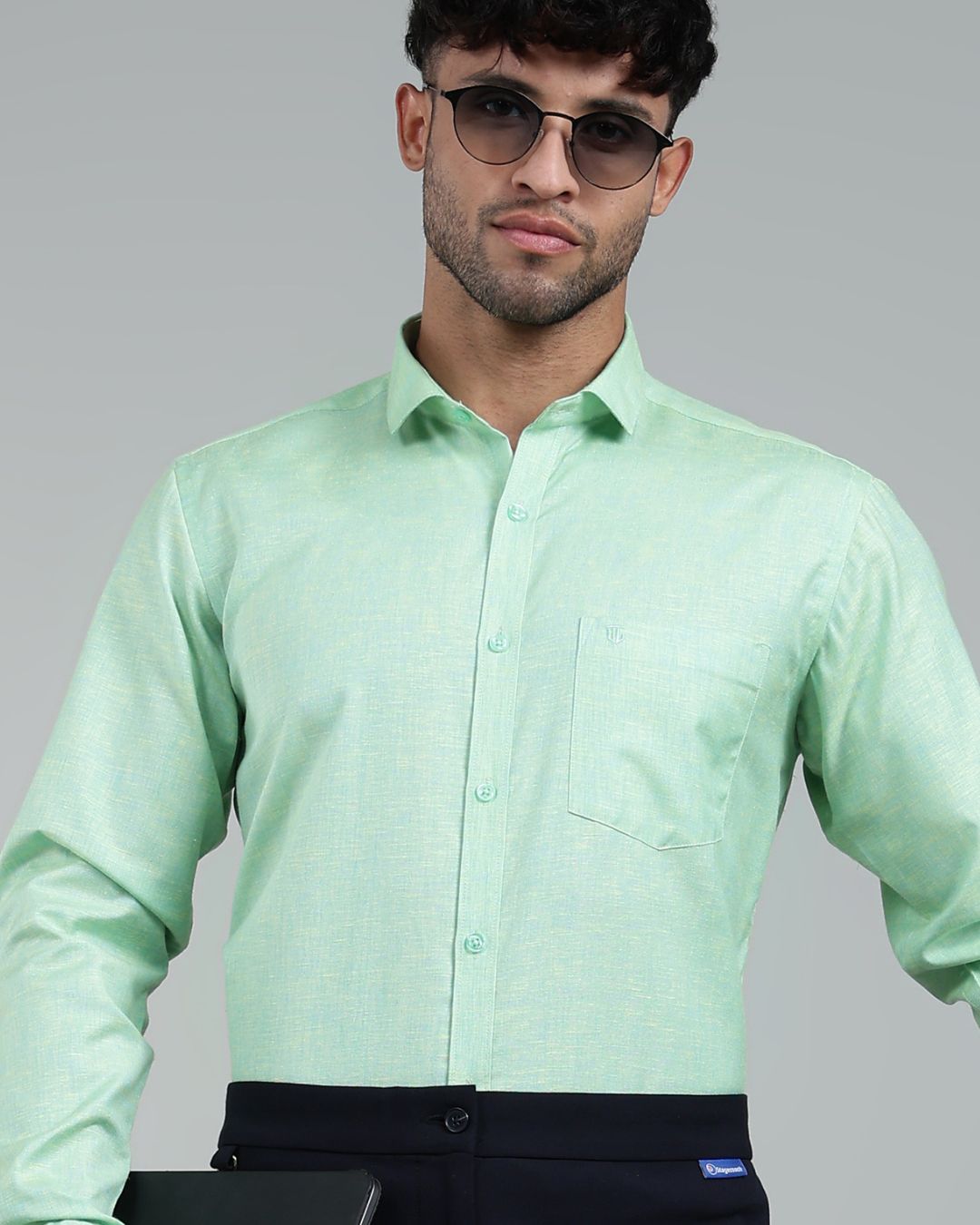 Neon Green - Full Sleeve - Premium Linen