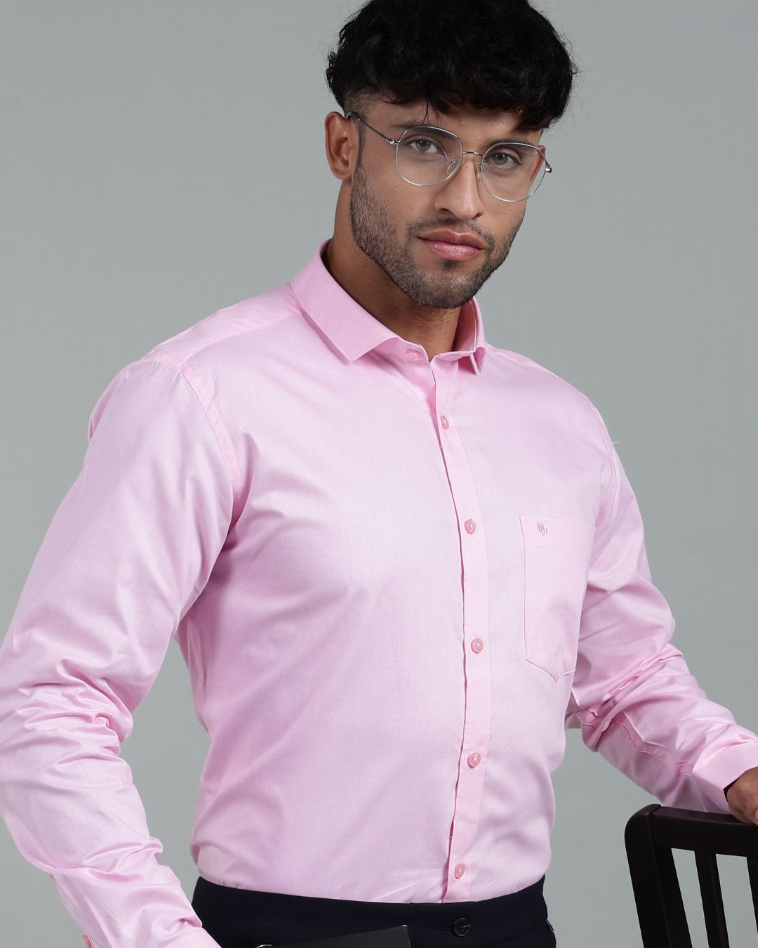 Mild Pink - Full Sleeve - Oxford Linen