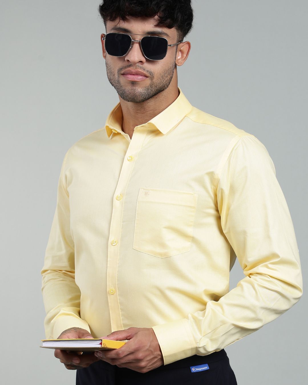 Bright Yellow - Full Sleeve - Oxford Linen