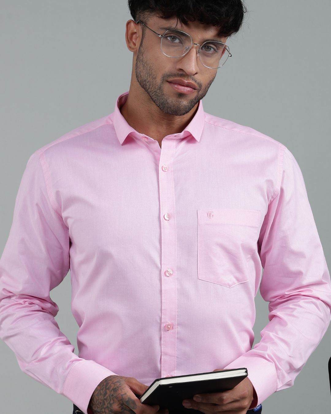 Mild Pink - Full Sleeve - Oxford Linen