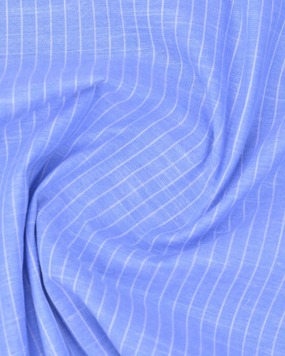 Ice Blue Stripes - Full Sleeve - Bamboo Linen
