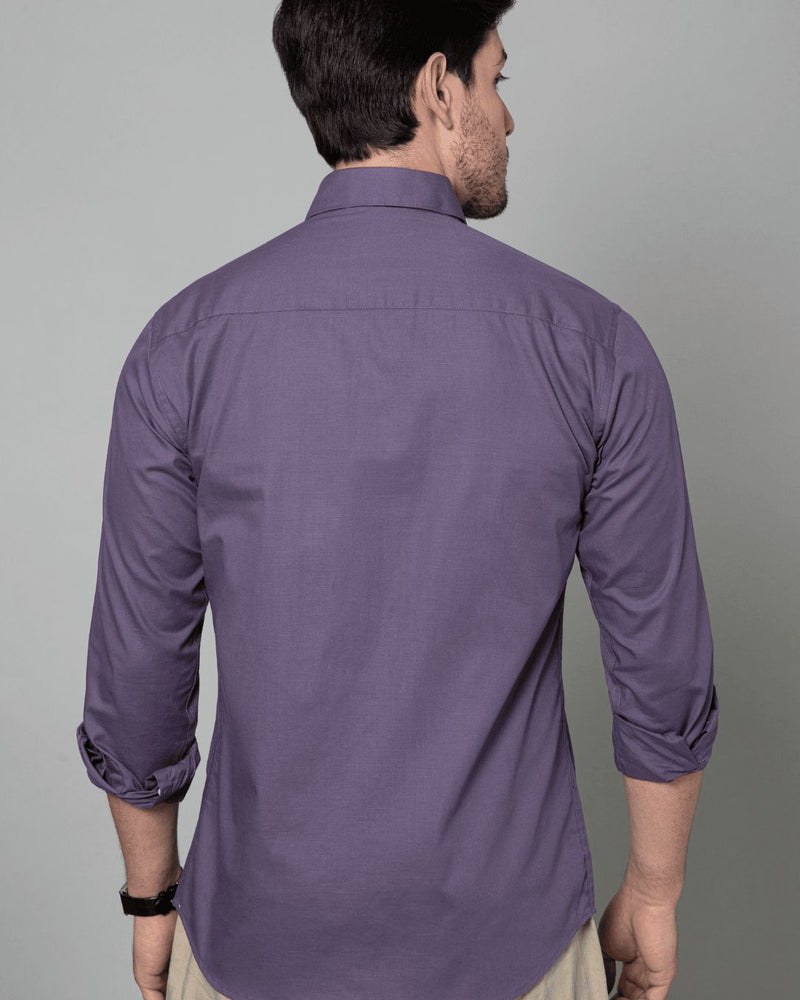 Violet Cotton Linen -Full-Stain Proof