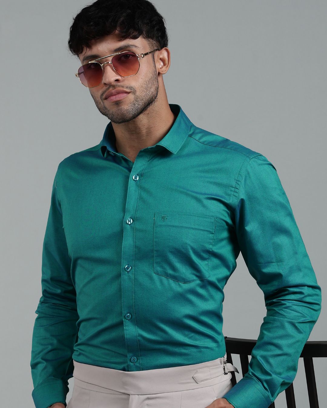 Rich Green - Full Sleeve - Premium Linen