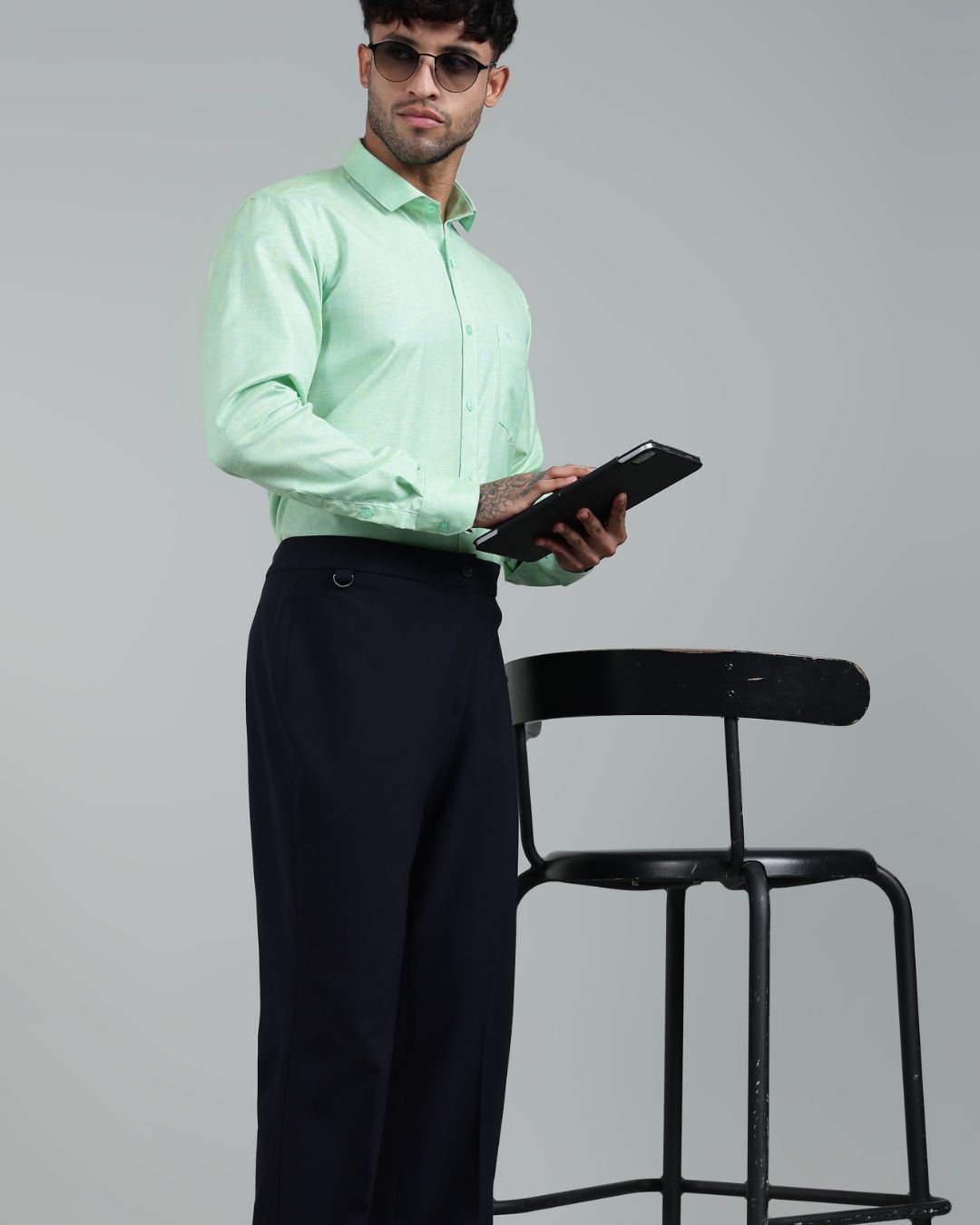 Neon Green - Full Sleeve - Premium Linen