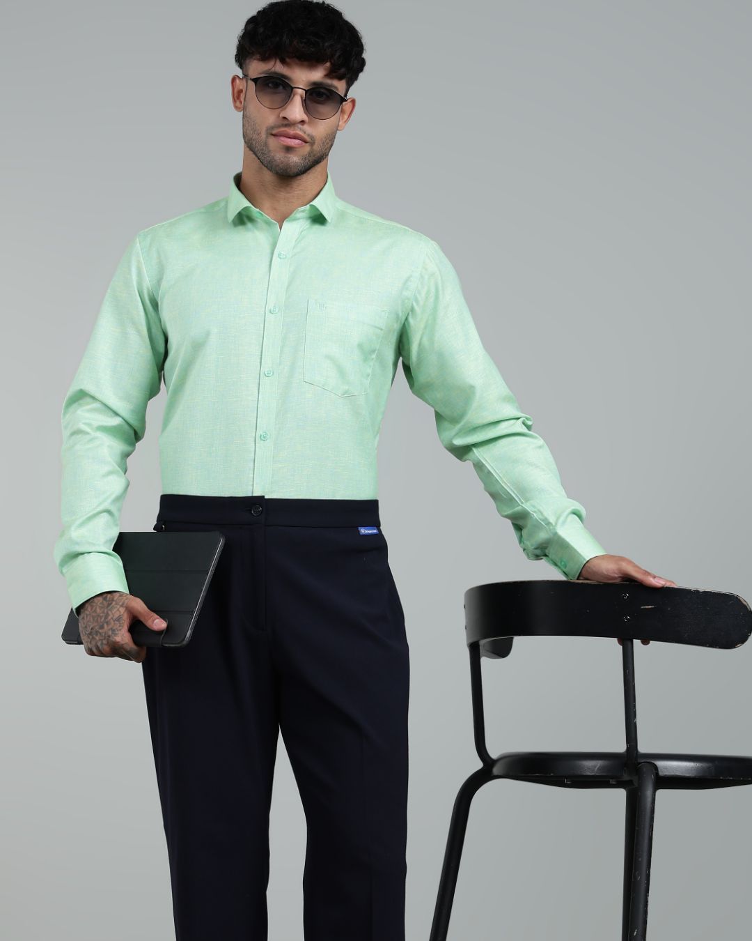 Neon Green - Full Sleeve - Premium Linen